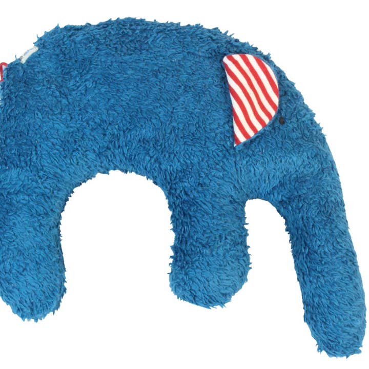 Organic eco children's cuddle pillow “elephant”/EL-312/PE for wholesale by Pat & Patty