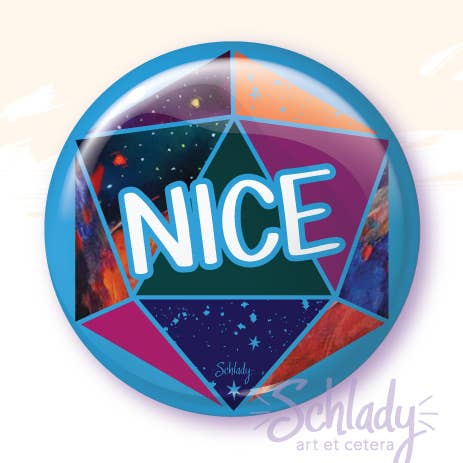 Nice D20 - Magnet for wholesale by Schlady