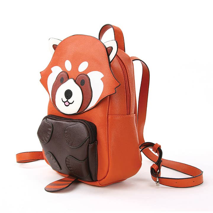 COMECO INC - Vendita all'ingrosso Zaino - Donna - Mini zaino Panda rosso1