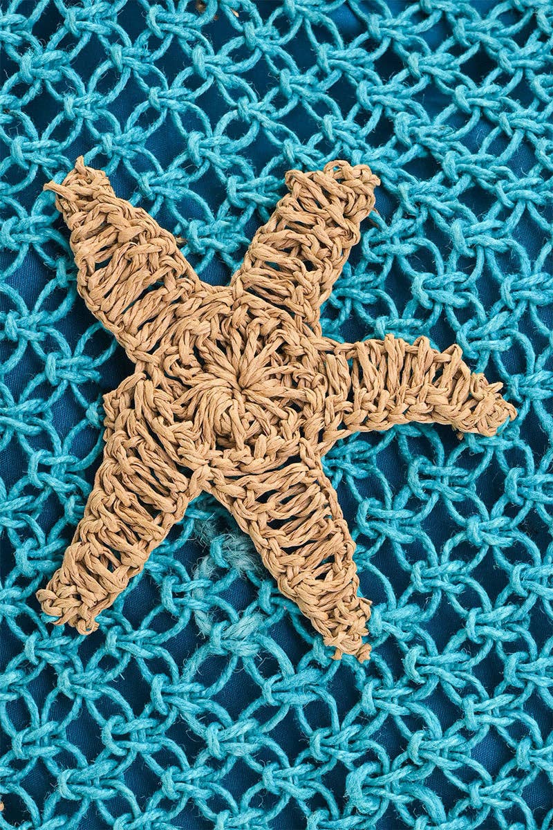 America & Beyond – wholesale Tote bag – Women's – Starry Shores Beaded Macrame Tote1