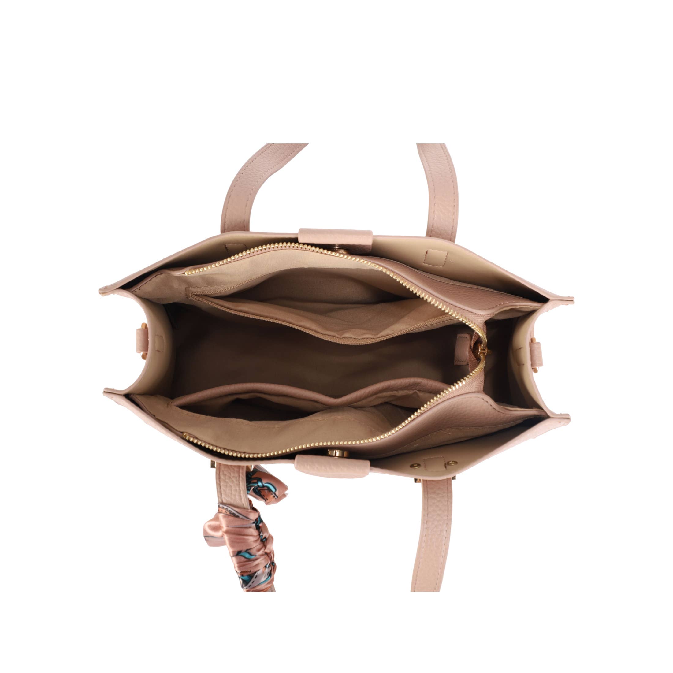 KAYLA+AVA - Wholesale Satchel - Women's - MONIQUE SATCHEL WITH SCARF HANDLE ACCESSORY3