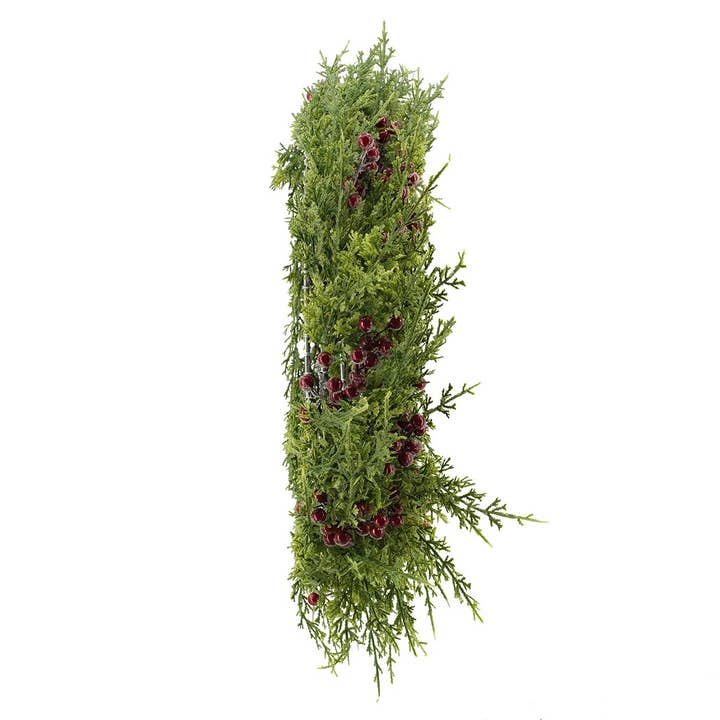 A&B Home Group Inc. - Wholesale Wreath - 26" Berry Juniper Wreath - Green/Red1