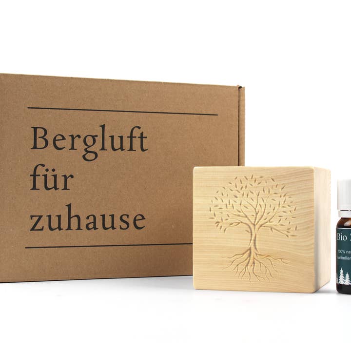 Gebrüder Holz - Wholesale Essential Oil - Swiss pine tree cube with organic pine oil5