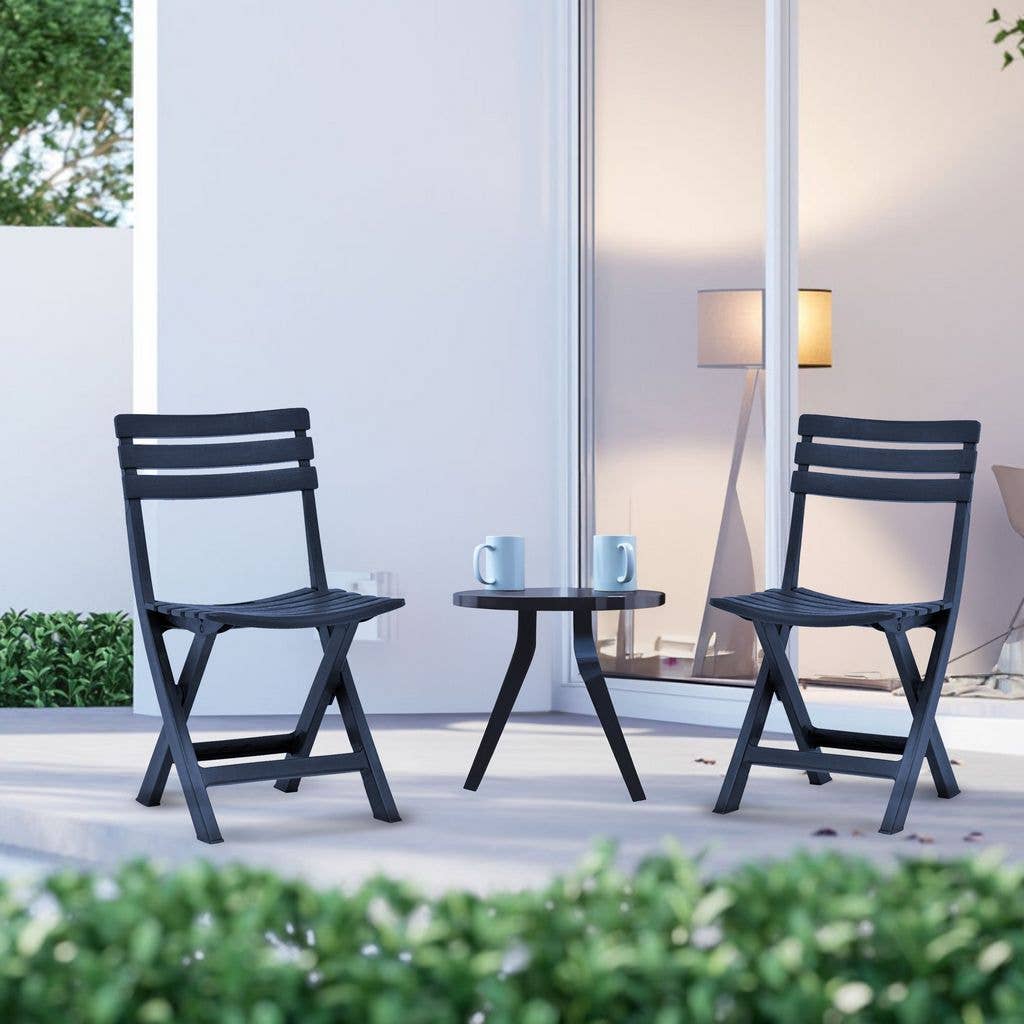 Aria Home - Wholesale Patio Chair - Set of 2 Terrasse Outdoor Folding Chair-Weather & UV Resistant9