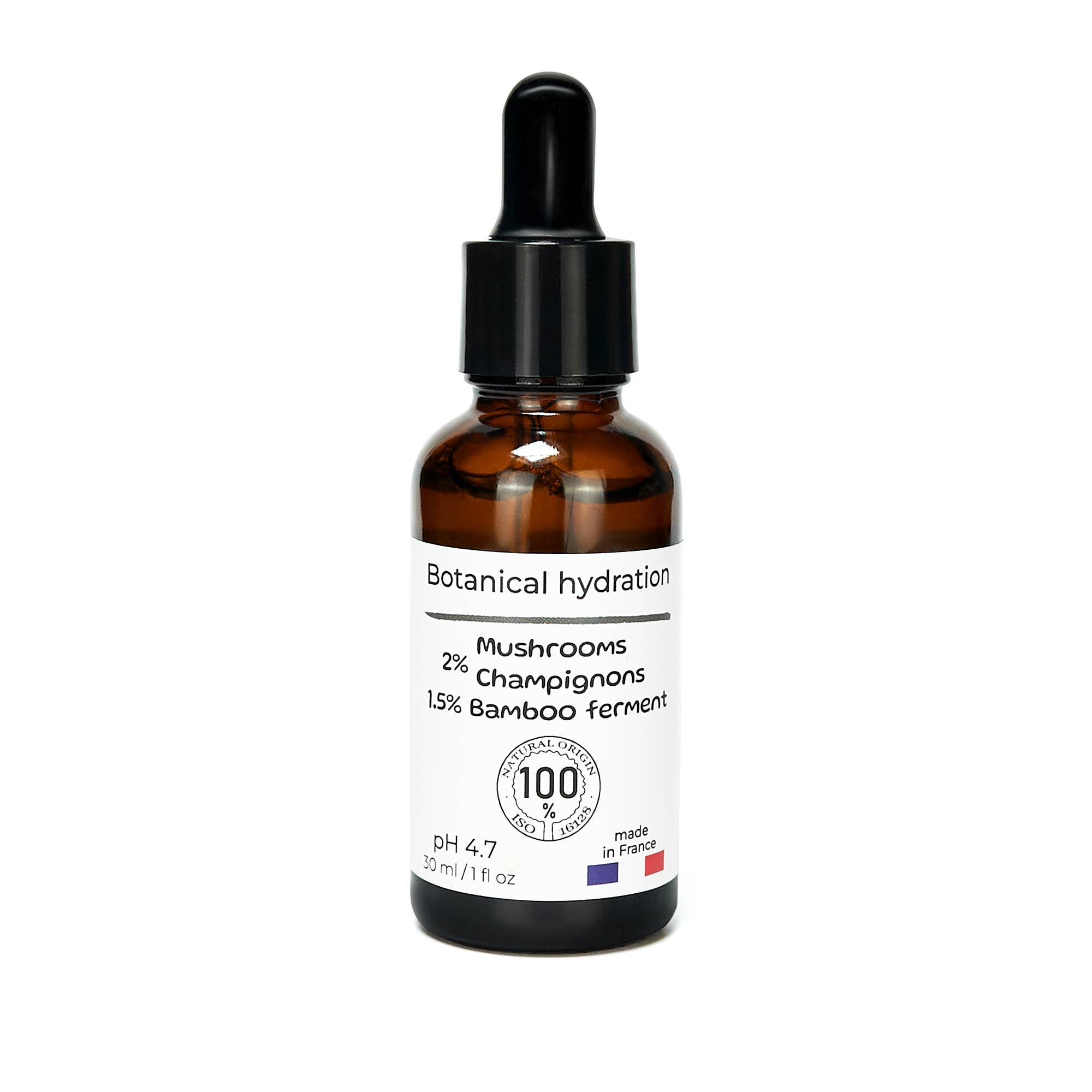 Olae Made in France - Wholesale Facial Serum/Concentrate - Botanical hydration 2% Mushrooms , 1.5% Bamboo ferment1