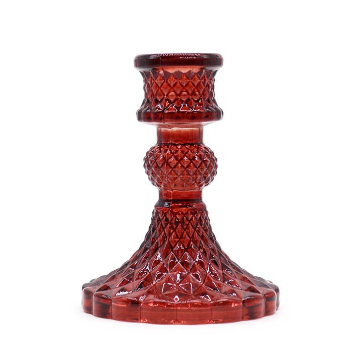 Ancient Wisdom - Wholesale Candle Holder - Vintage Candle Holder - Vampire Red