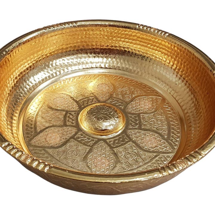 MYSTIC JEWELS - Wholesale Decorative Plate/Dish/Bowl - Turkish Handmade Authentic Turkish Bath Hamam tasi - SPA