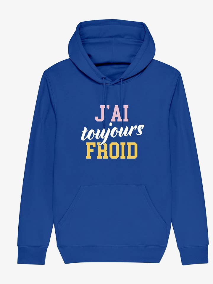 Mænds voksen sweatshirt - jeg er altid kold for engroshandel hos Koloris