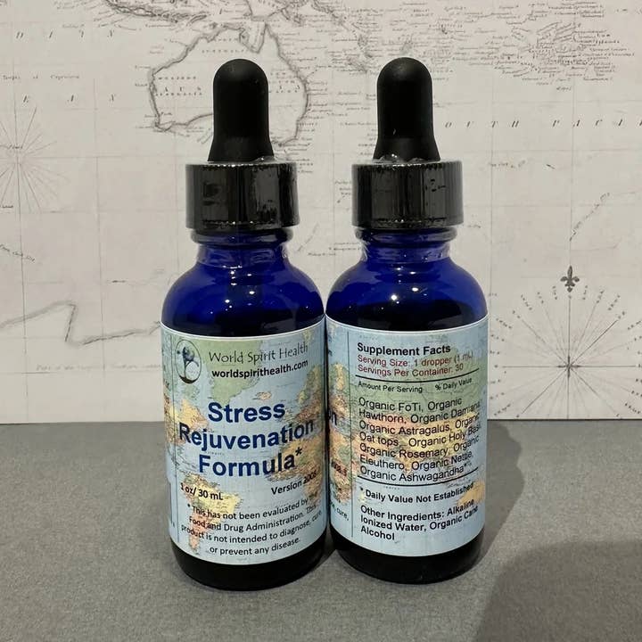 Stress Rejuvenation Formula for wholesale by World Spirit Botanicals