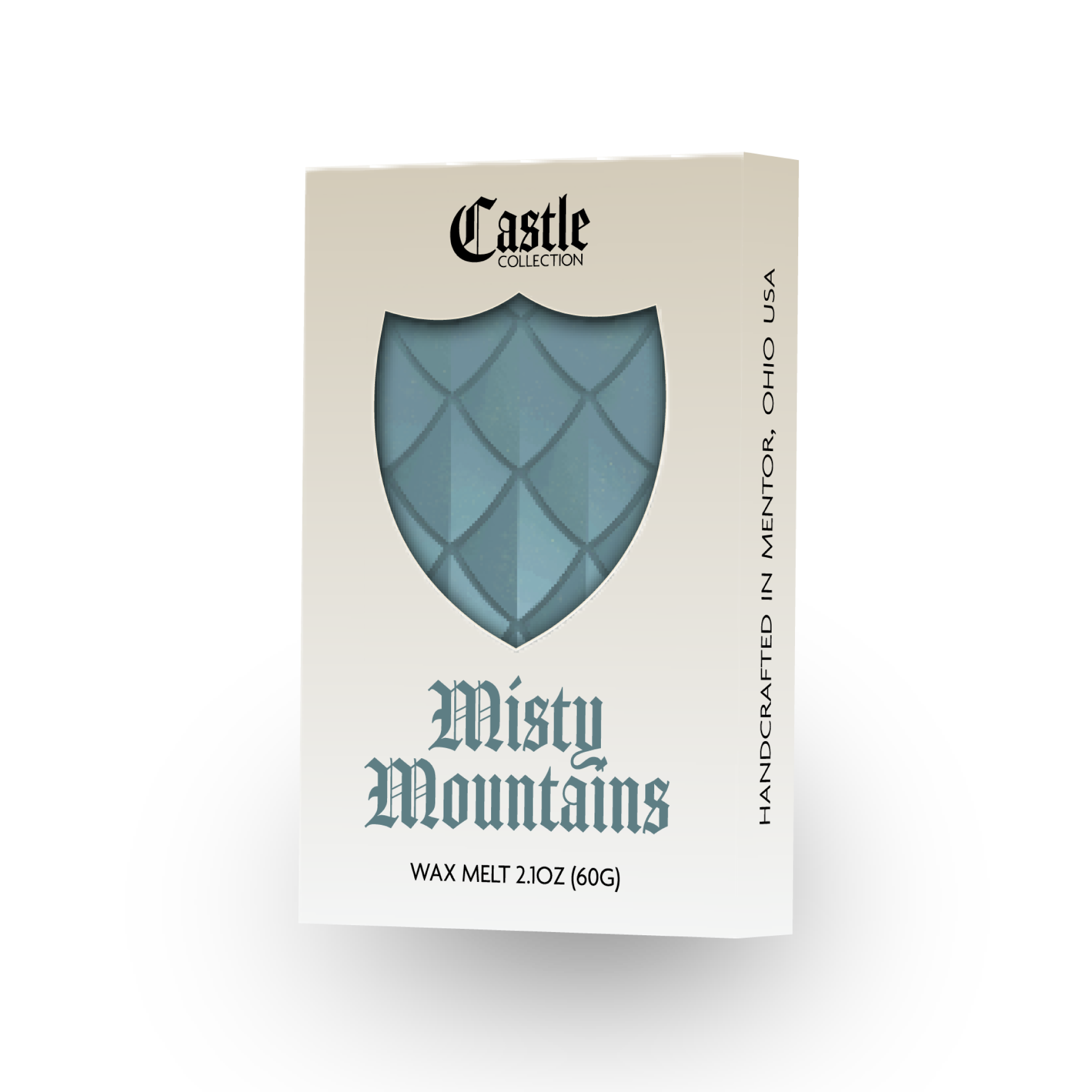 Castle Door - Wholesale Wax Melt - Misty Mountains - wax melt1