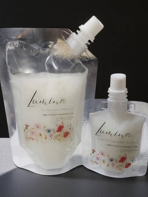 Lumina - Cera Fusa Spremibile per la vendita all'ingrosso da parte di Black Cauldron Soap Co.