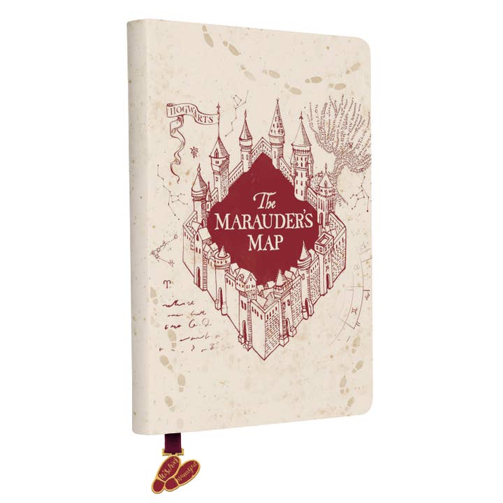 Insight Editions - Wholesale Journal/Diary - Harry Potter: Marauder's Map Journal with Ribbon Charm
