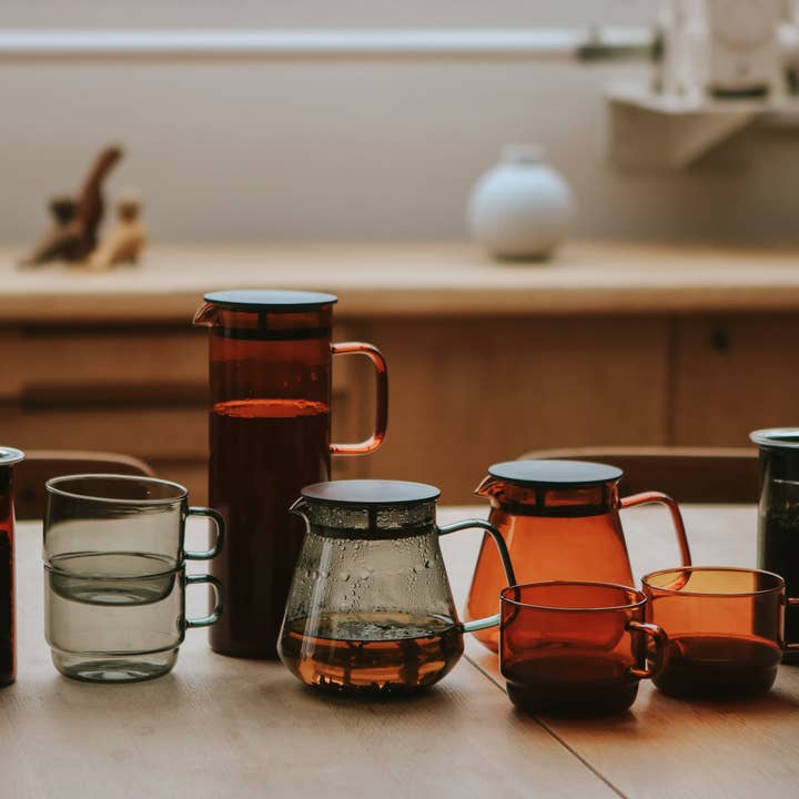 HARIO USA - Wholesale Canister - Colors Glass Canister 400mL6