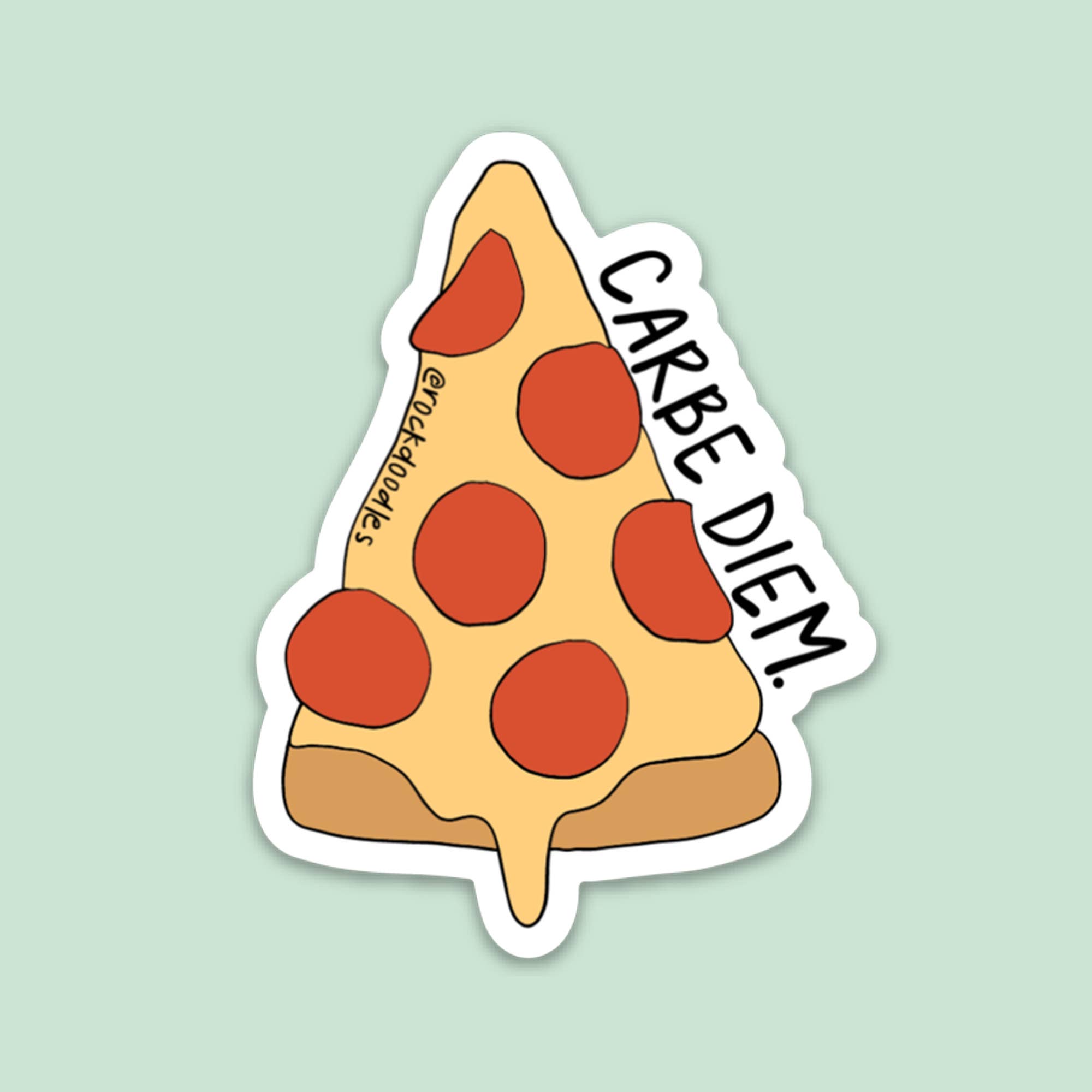 rockdoodles - Wholesale Sticker - Carbe Diem Sticker0