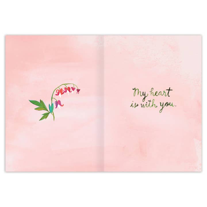 Biely & Shoaf - Wholesale Sympathy Card - Bleeding Hearts Sympathy Card1