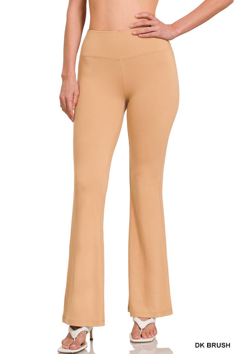 Vanilla Monkey - Wholesale Athletic Pants - Women's - Buttery Soft Flare Leg High Waist Yoga Pants3