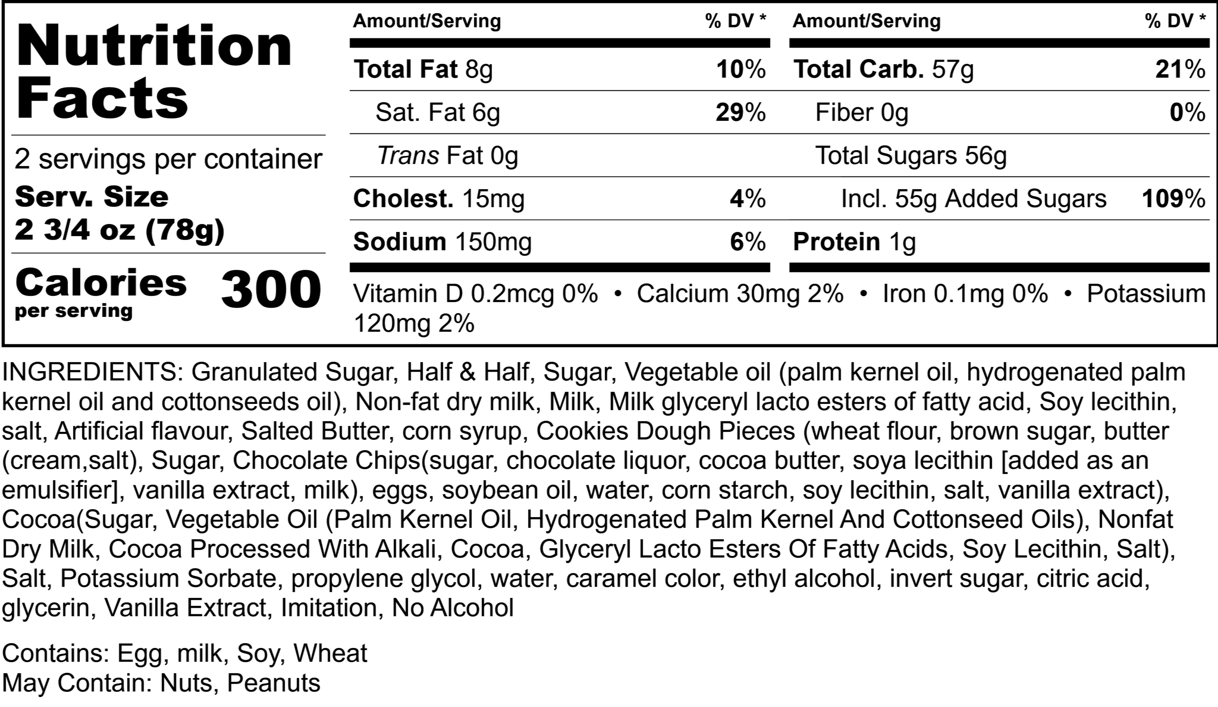 Devons Mackinac Island Fudge - Wholesale Fudge - Cookie Dough Fudge 5.5oz2