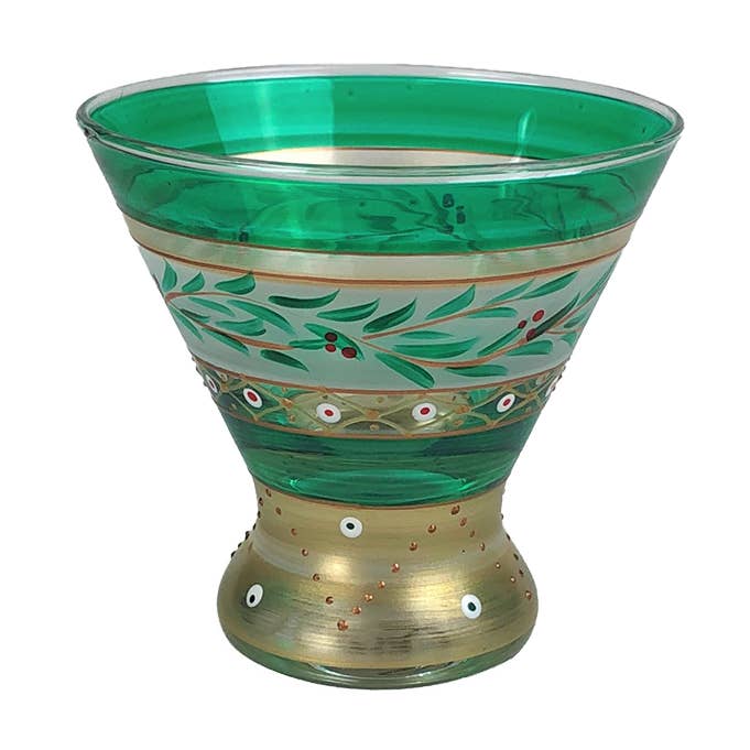 Marockansk mosaik Garland jul kosmopolitiska glasögon för wholesale av Golden Hill Studio