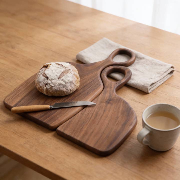 Kiyo Home - Wholesale Cutting Board - Walnut Cutting Board Duo1