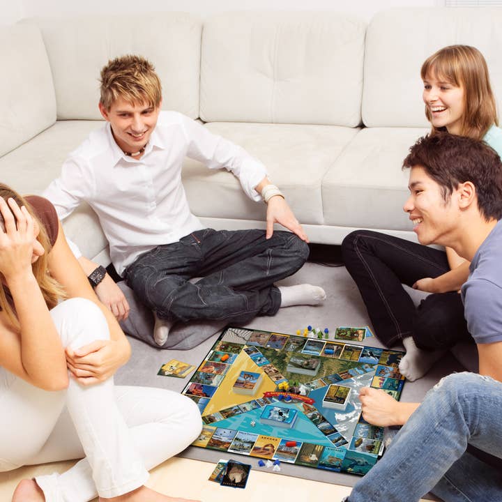 Funwares - Wholesale Board Game - National Parks Pursuit Family Trivia Adults, Kids Board Game