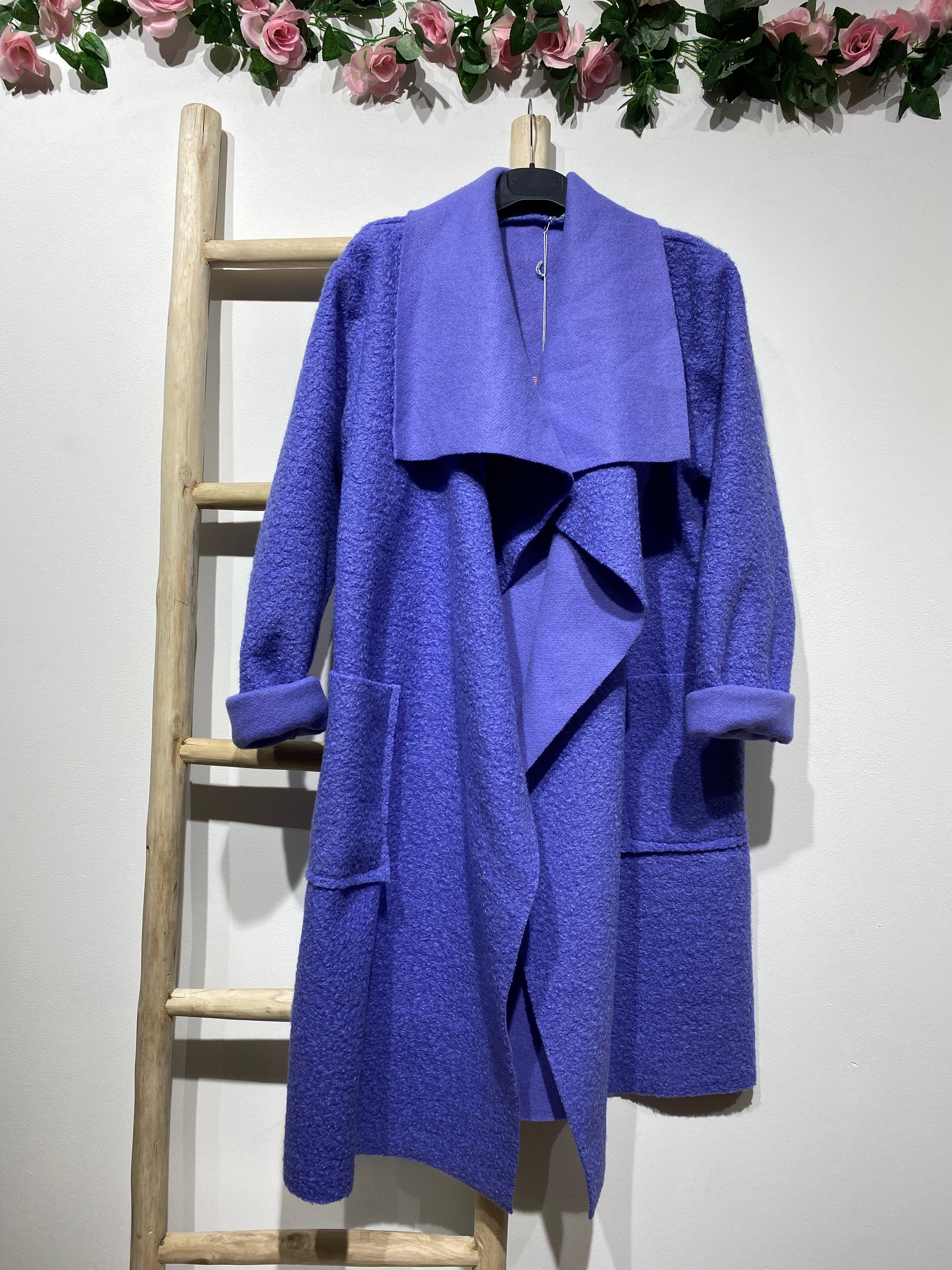 LINEN & COTTON HOUSE - Vente Manteau – femme - VESTE BOUCLETTE MATIERE RESPONSABLE + SIZE  35122 18