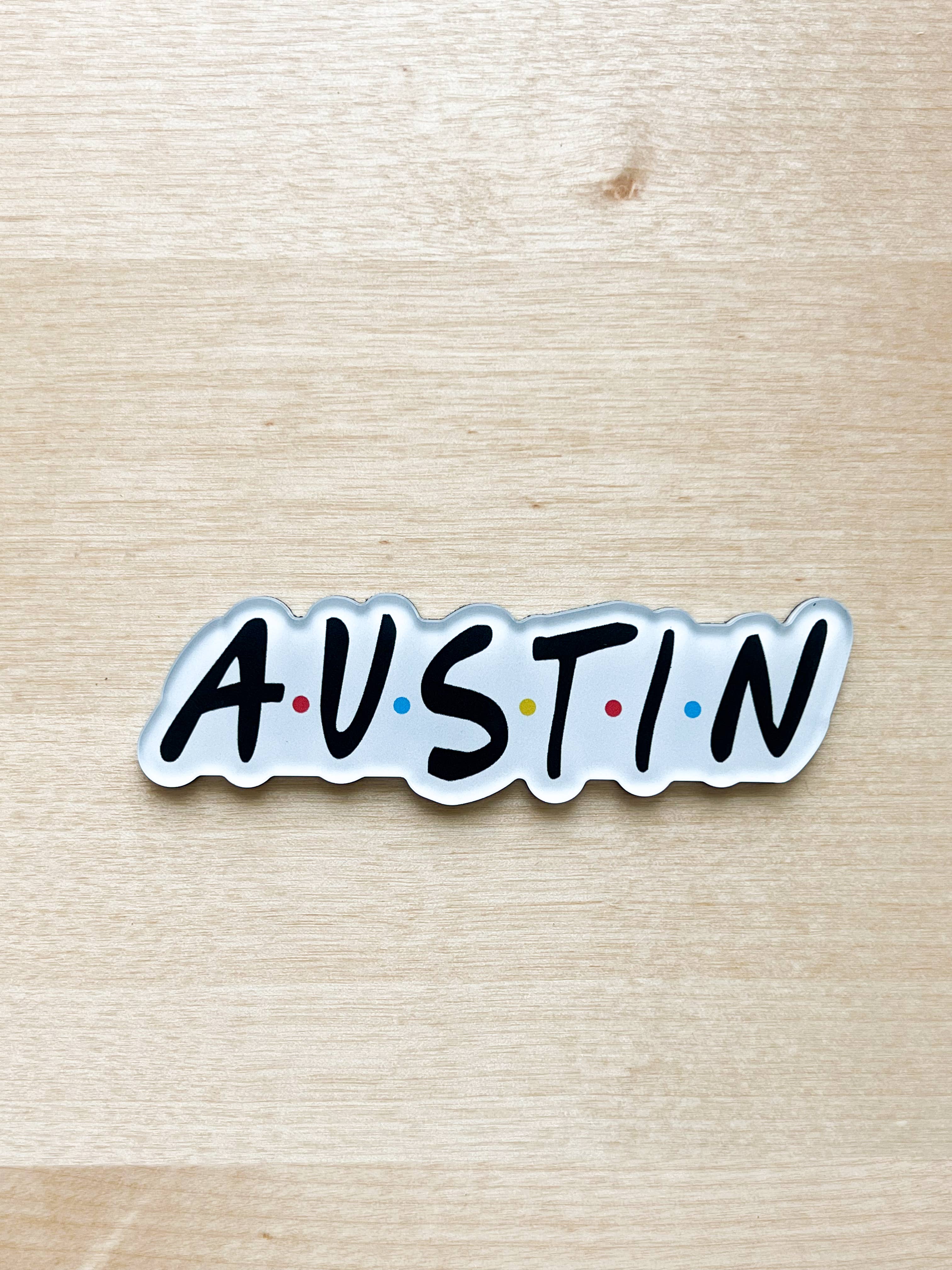 The Sticker Box | Texas Inspired Stickers & Magnets – Íman por atacado – Íman de Acrílico de Austin, Texas – Favorito da Loja de Souvenirs & Presentes11