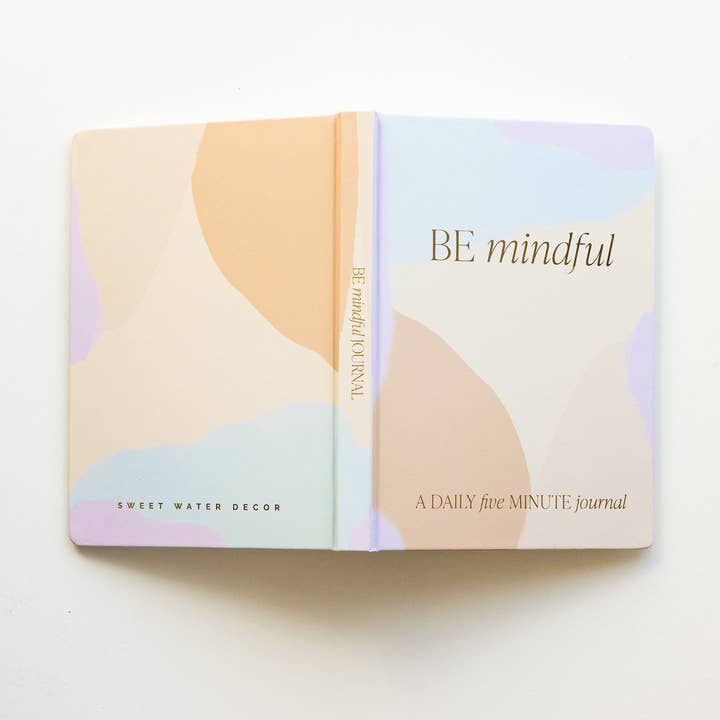 Sweet Water Decor - Wholesale Journal/Diary - Be Mindful Prompted Journal - Home Decor & Gifts