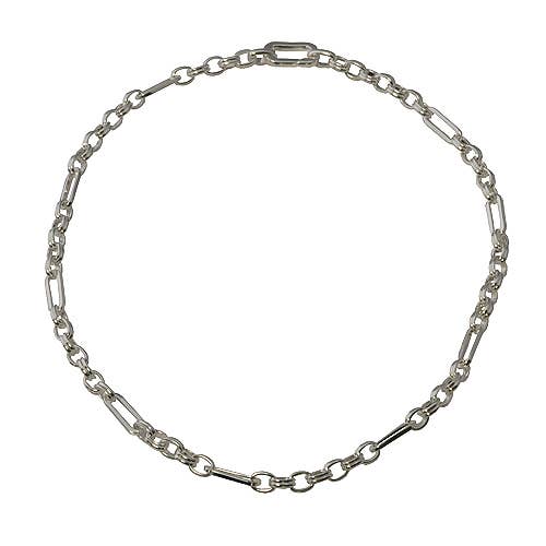 Collar de cadena bañado en plata para venta al por mayor de Beadsworld