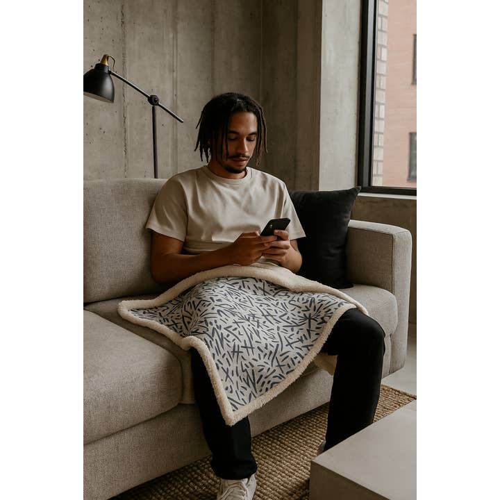 Delayaute - Wholesale Throw Blanket - Plaid 120×150 cm – Free Gesture Collection × Willis for Maison DZON1