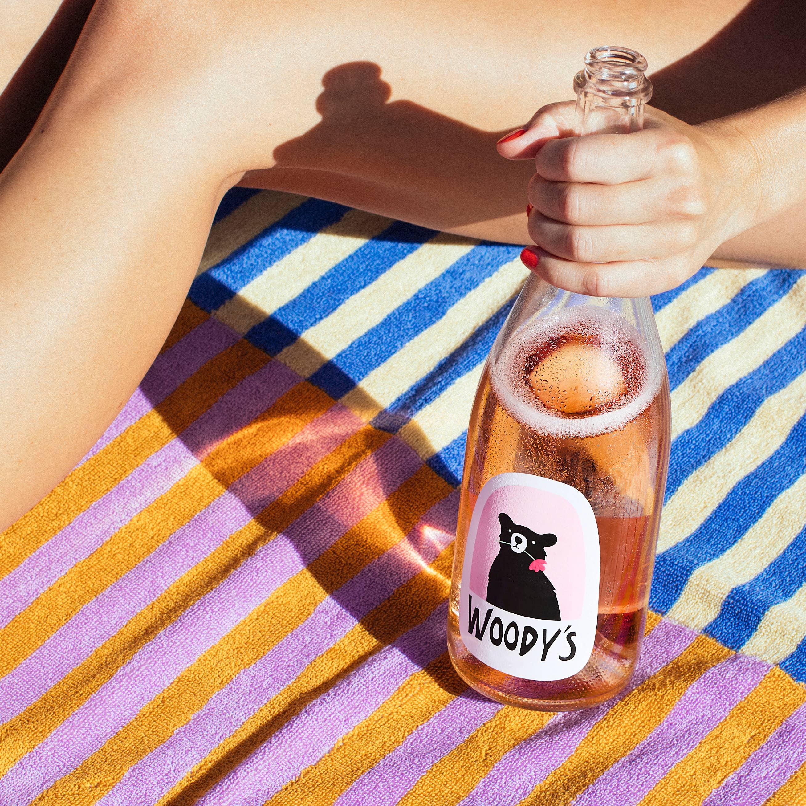 Woody's - Wholesale Non-Alcoholic Spirits/Wine/Beer - Woody's Non-Alcoholic Sparkling Rosé (750ml)3