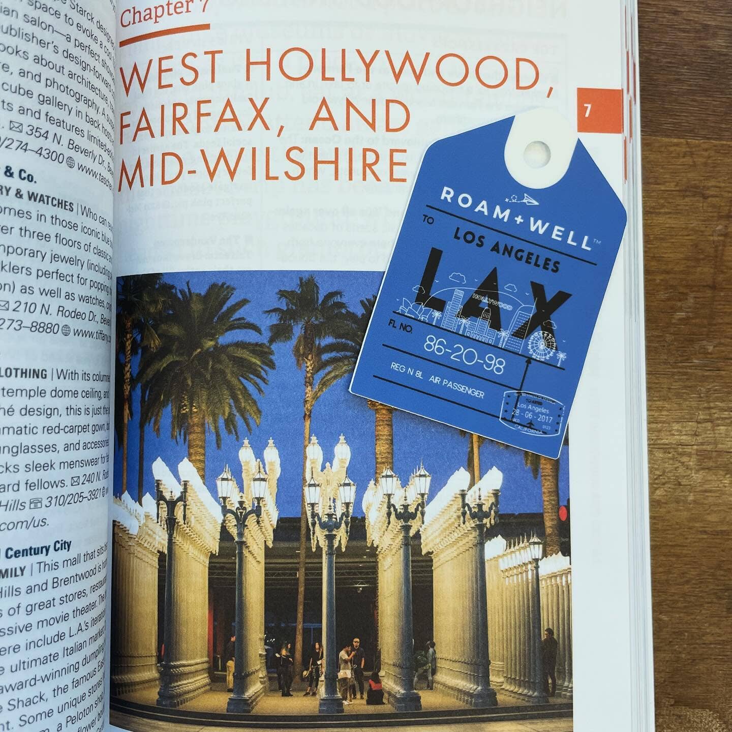 Roamwell - Wholesale Sticker - Luggage Tag Sticker: Los Angeles6