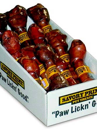 8-9" Knotted Bone Beef Display 14/Pc for wholesale by Savory Prime