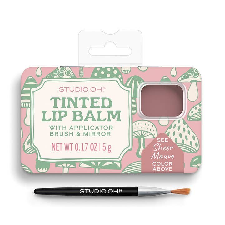 Wild Realm Tinted Lip Balm & Brush Set for wholesale by Studio Oh!