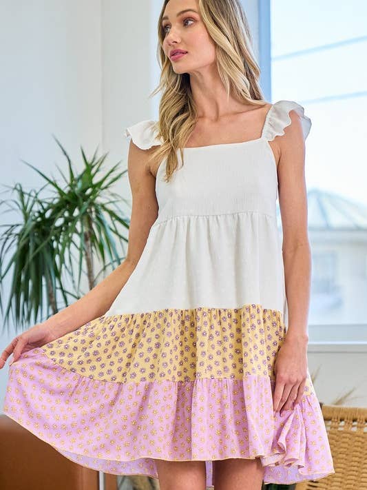 LMD5372-sød dejlig sommerkjole for engroshandel hos lovely melody