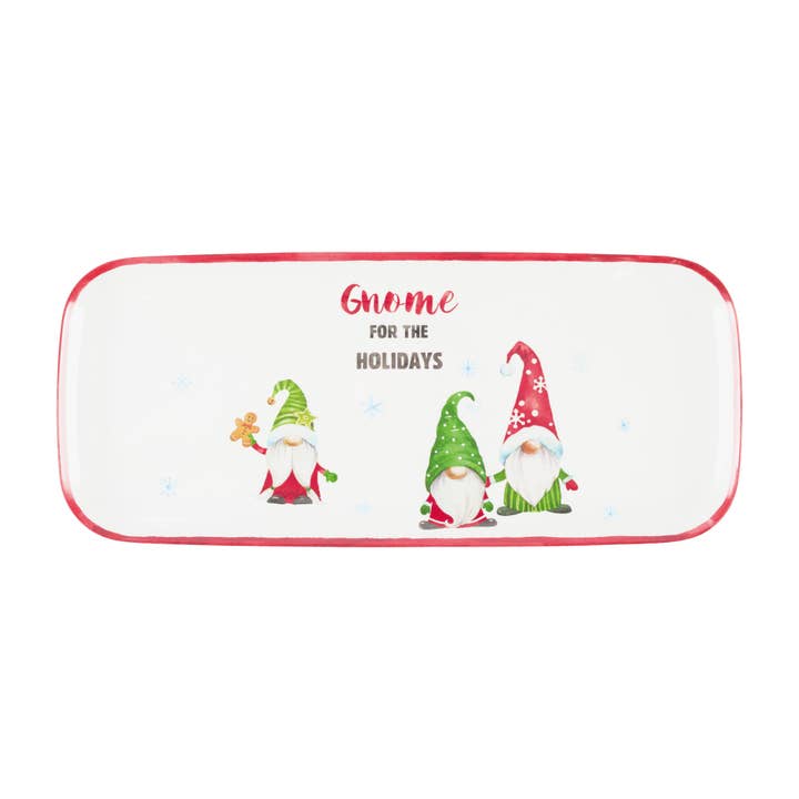 Supreme Housewares - Wholesale Serving Tray - Gnomies 15" Melamine Rectangle Tray