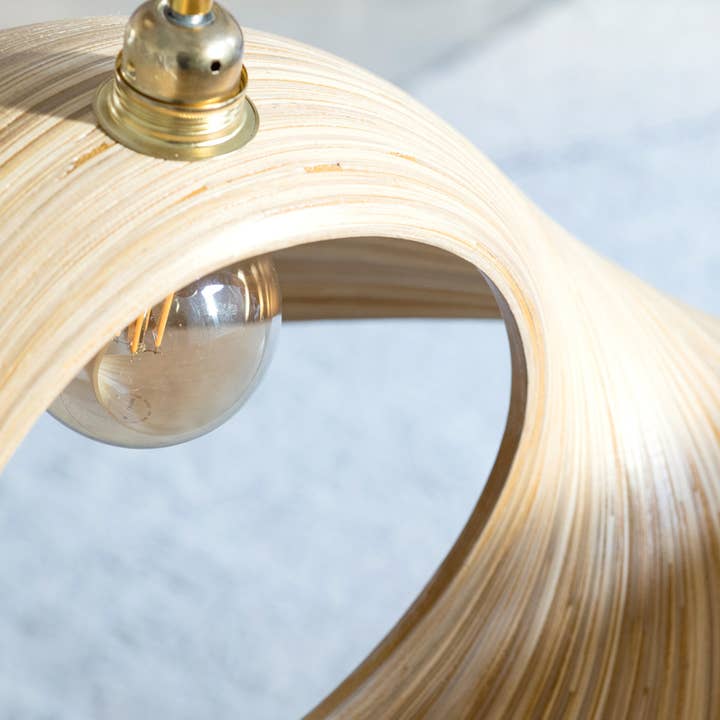 Mahe Homeware - Wholesale Chandelier/Hanging Light - Bamboo Lampshade Lombak Medium1