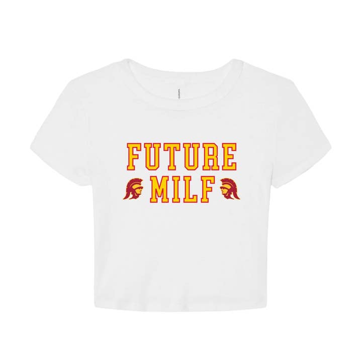 USC MILF CROP TOP per la vendita all'ingrosso da parte di Hamsa Club