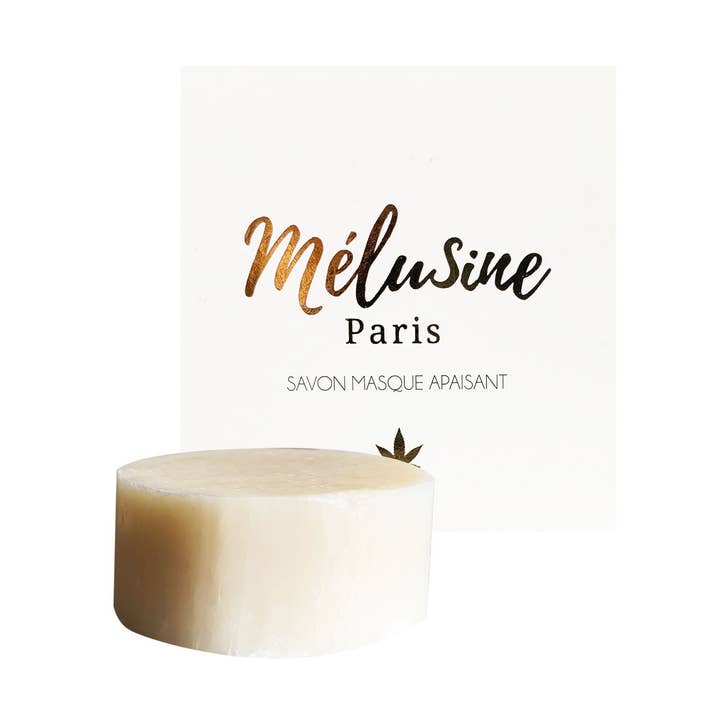 Sapone e maschera lenitivi per la vendita all'ingrosso da parte di Melusine Paris