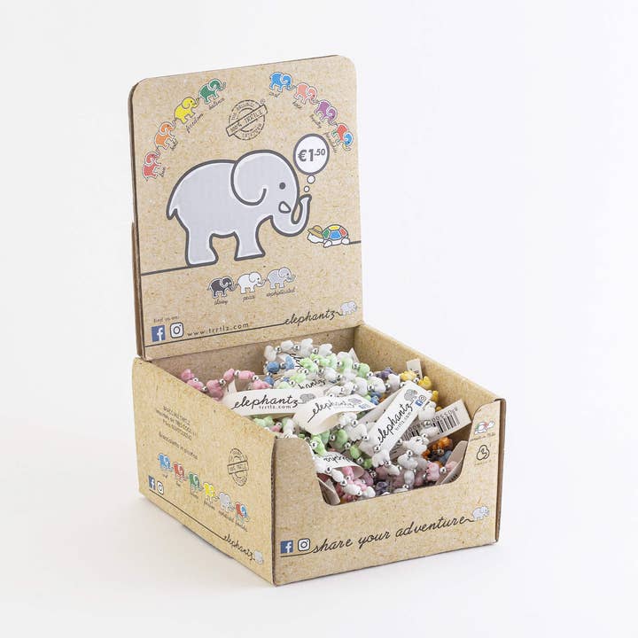 Trrtlz Elephantz - 50 pz per la vendita all'ingrosso da parte di Trrtlz