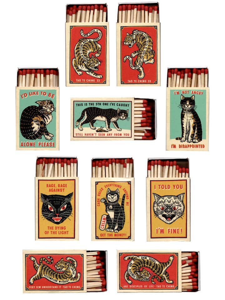 Brenda's Matches for wholesale by Ravi Zupa Arts