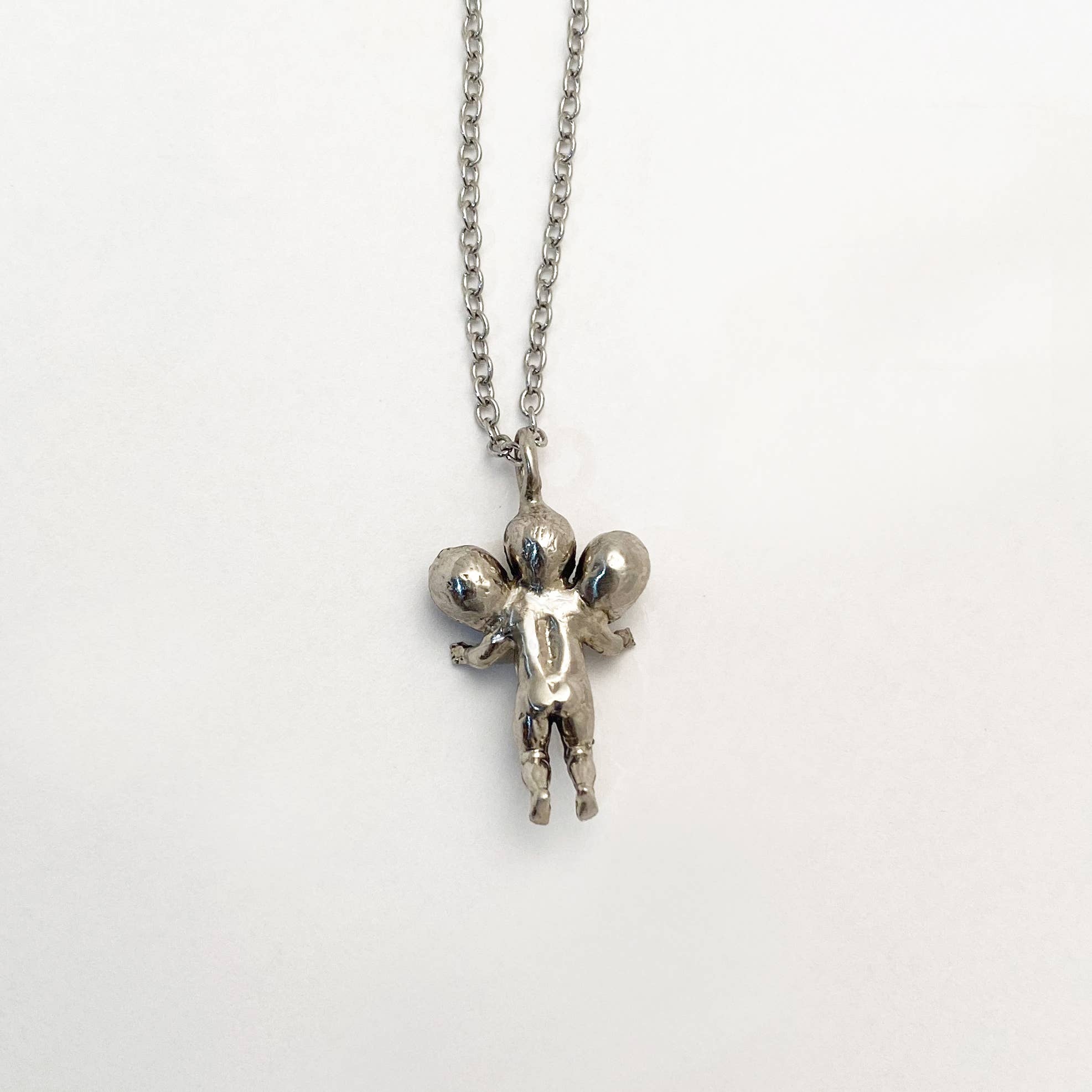 Anomaly Jewelry - Wholesale Pendant/Charm Necklace - Three Headed Baby Necklace2