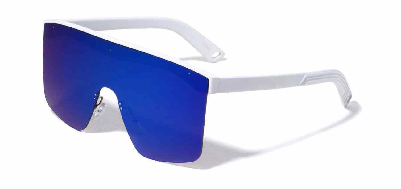 Sunrayzz Imports - Wholesale Sunglasses - Unisex - Rimless One Piece Shield Lens Shades p67183