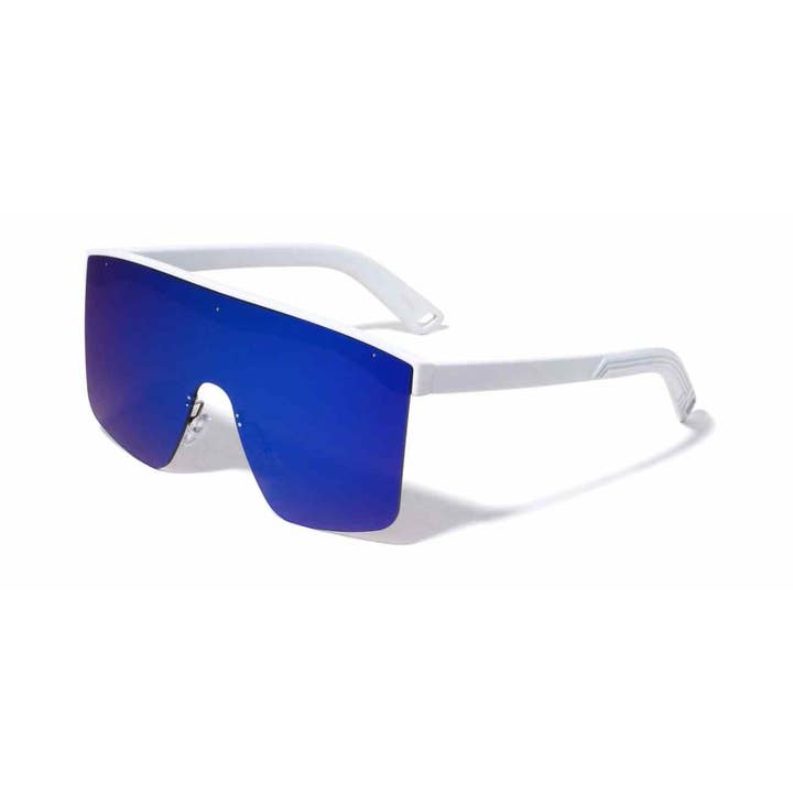 Sunrayzz Imports - Wholesale Sunglasses - Unisex - Rimless One Piece Shield Lens Shades p67183