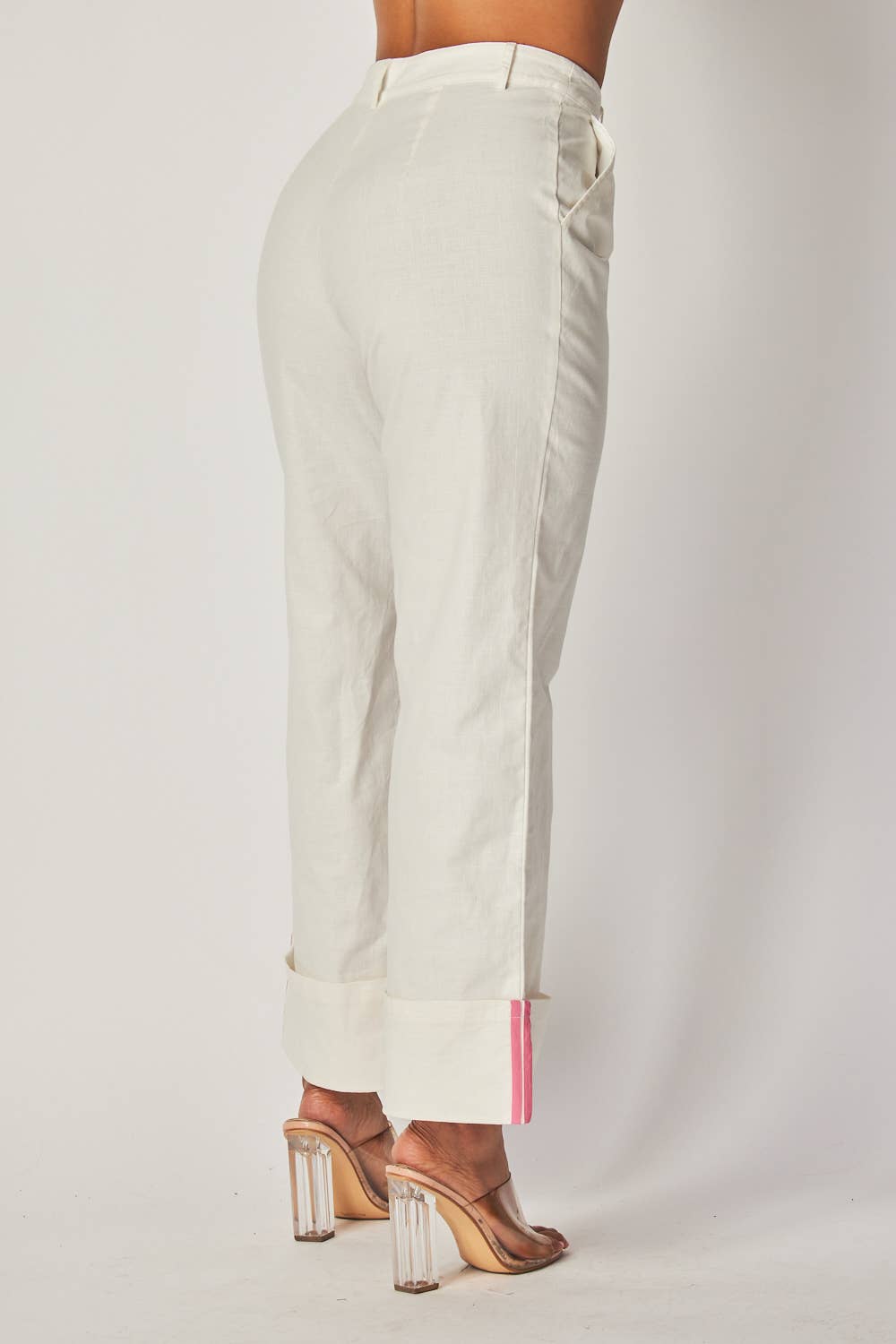 Hot & Delicious - Wholesale Broek - Dames - Jaylene Hem Manchet Broek (HDP32961)17