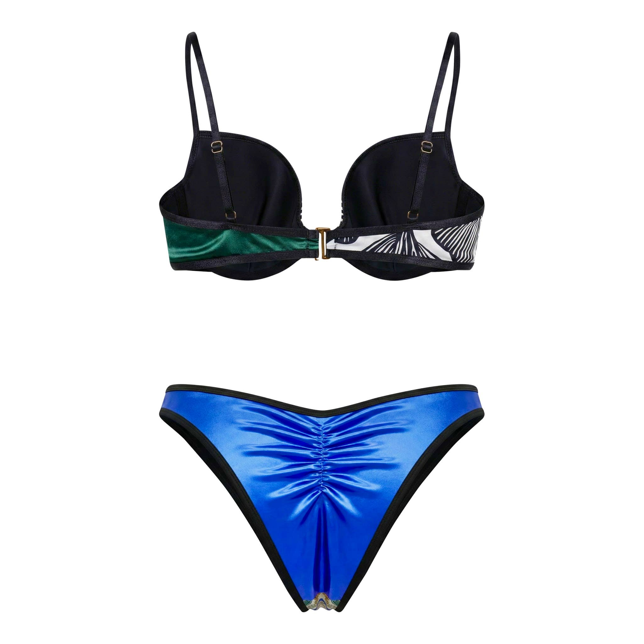 RESORT 444 - Wholesale Two Piece Swimsuit - Women's - NOIR TROPIQUE BIKINI1