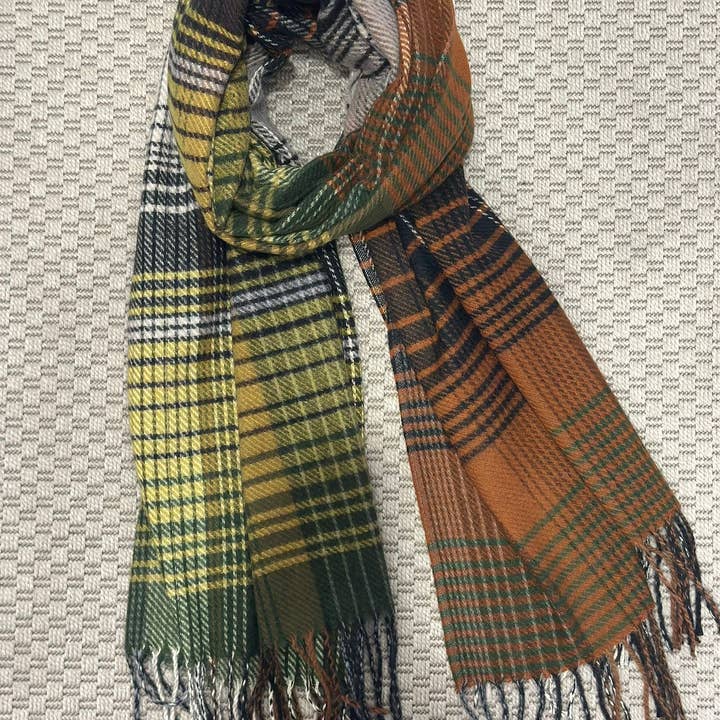 ADORA - Wholesale Scarf - Women's - PLAID SCARF