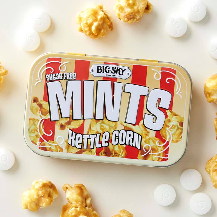 Big Sky Mints - Chaleira Milho - 48ct por atacado de Big Sky Brands Inc.