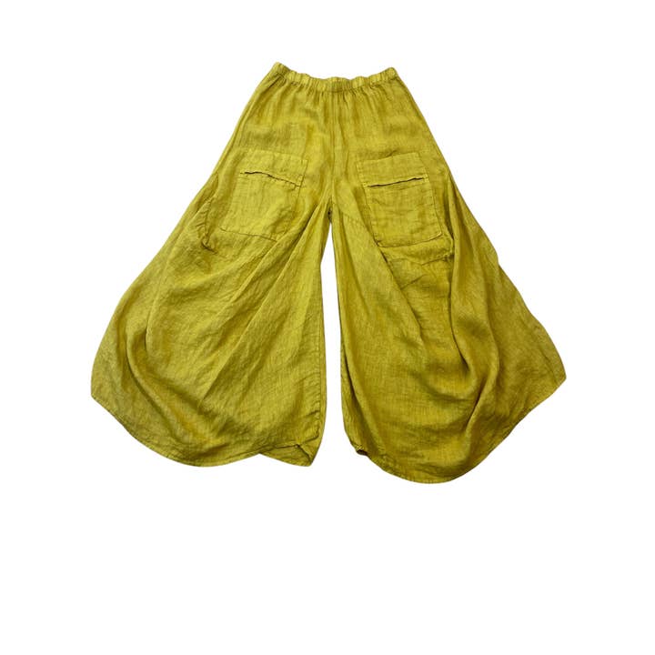 LINEN & COTTON HOUSE - Wholesale Pants - Women's - SERAOUL WOMEN'S LINEN PANTS SPRING SUMMER CLOTHINGB 2276