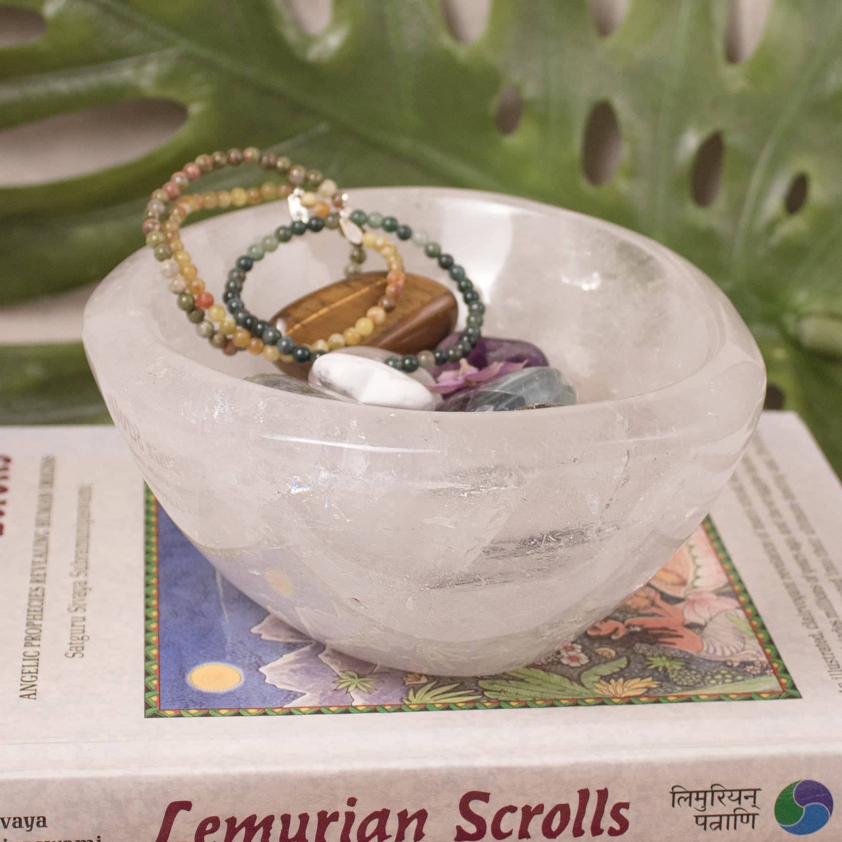 Tiny Rituals - Wholesale Decorative Plate/Dish/Bowl - Rare Clear Quartz Crystal Bowls - Large - 1 of a Kind20