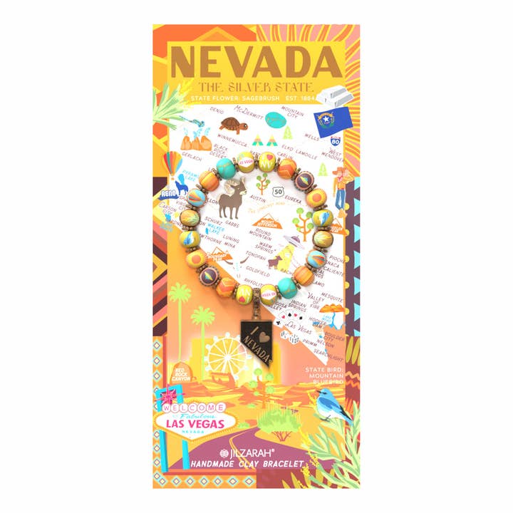 JILZARAH - Wholesale Beaded Bracelet - Nevada Places We Love Bracelet